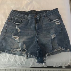 Judy blue high waisted jean shorts